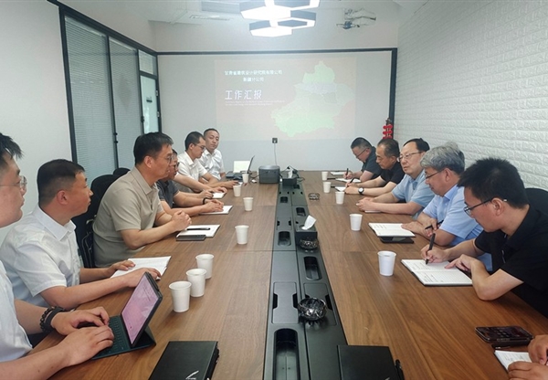 張佩峰一行調(diào)研省建筑設(shè)計(jì)院新疆分公司、…